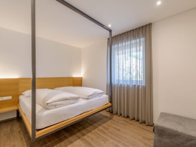 Schlafzimmer der Wohnung Mediterran im Tholr Schlafzimmer der Wohnung Mediterran im Tholr