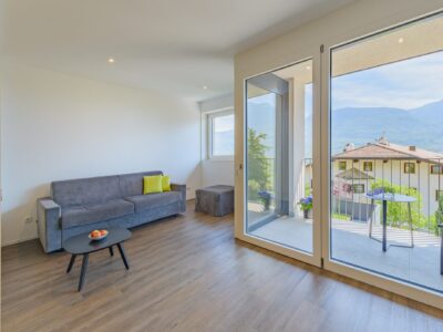 Wohnbereich der Wohnung LagreinRot Wohnbereich der Wohnung LagreinRot